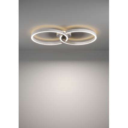 Eglo 900954 - LED RGBW Reguliuojamas lubinis šviestuvas LED/19,5W/230V 2700-6500K balta + nuotolinio valdymo pultas