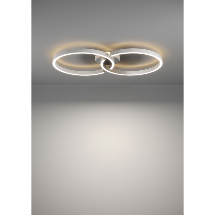 Eglo 900954 - LED RGBW Reguliuojamas lubinis šviestuvas LED/19,5W/230V 2700-6500K balta + nuotolinio valdymo pultas