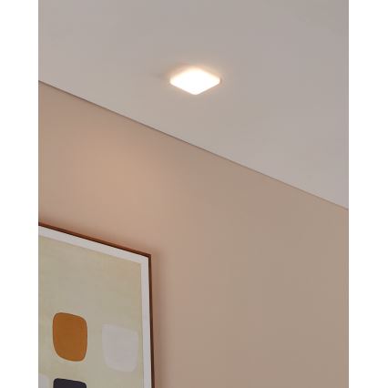 Eglo - LED įleidžiamas lubinis vonios šviestuvas LED/4,5W/230V 7,5x7,5 cm IP65