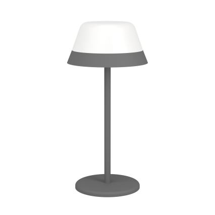 Eglo - LED RGBW Pritemdomas jutiklinis lauko šviestuvas 2in1 LED/1,5W/5V 2600 mAh IP54 pilka