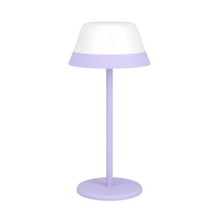 Eglo - LED RGBW Pritemdomas jutiklinis lauko šviestuvas 2in1 LED/1,5W/5V 2600 mAh IP54 violetinė