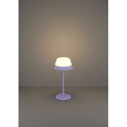 Eglo - LED RGBW Pritemdomas jutiklinis lauko šviestuvas 2in1 LED/1,5W/5V 2600 mAh IP54 violetinė