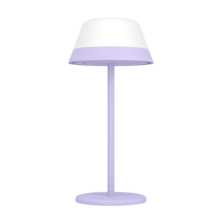Eglo - LED RGBW Pritemdomas jutiklinis lauko šviestuvas 2in1 LED/1,5W/5V 2600 mAh IP54 violetinė
