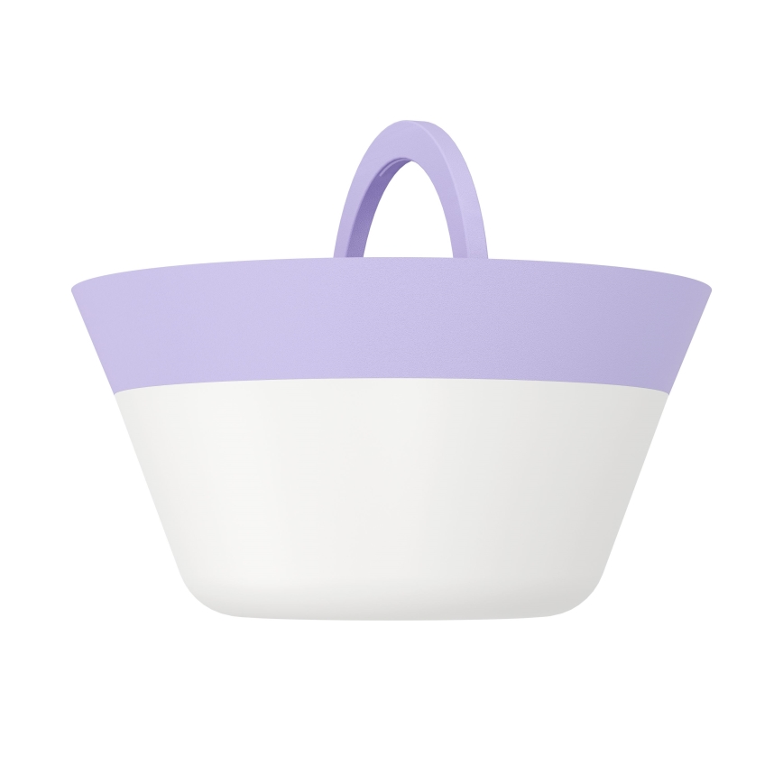 Eglo - LED RGBW Pritemdomas jutiklinis lauko šviestuvas 2in1 LED/1,5W/5V 2600 mAh IP54 violetinė