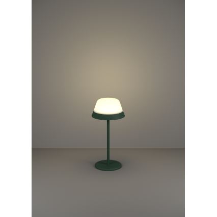 Eglo - LED RGBW Pritemdomas jutiklinis lauko šviestuvas 2in1 LED/1,5W/5V 2600 mAh IP54 žalia