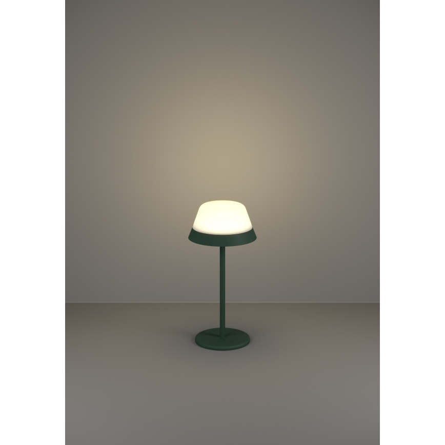 Eglo - LED RGBW Pritemdomas jutiklinis lauko šviestuvas 2in1 LED/1,5W/5V 2600 mAh IP54 žalia
