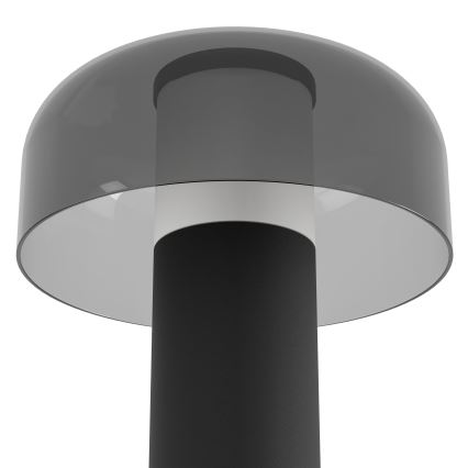 Eglo - LED Pritemdomas jutiklinis lauko šviestuvas LED/2,25W/5V 2400-4000K 5200 mAh IP44 juoda