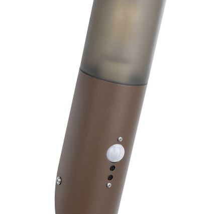 Eglo - Lauko sieninis šviestuvas su jutikliu 1xE27/15W/230V IP44