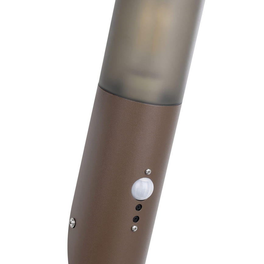 Eglo - Lauko sieninis šviestuvas su jutikliu 1xE27/15W/230V IP44
