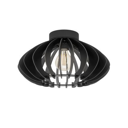 Eglo - Lubinis šviestuvas 1xE27/40W/230V diametras 38 cm juoda