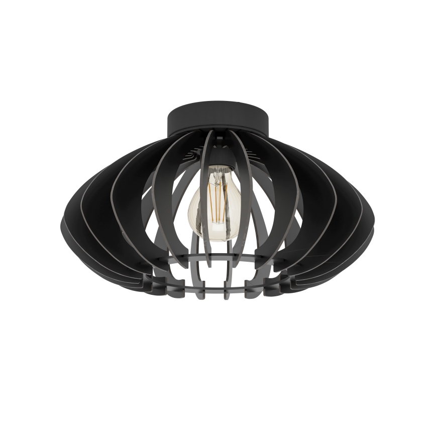 Eglo - Lubinis šviestuvas 1xE27/40W/230V diametras 38 cm juoda