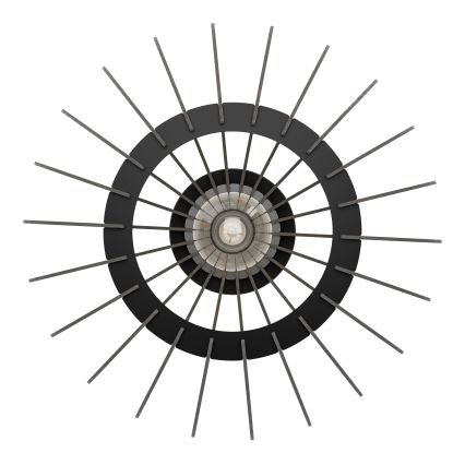 Eglo - Lubinis šviestuvas 1xE27/40W/230V diametras 38 cm juoda