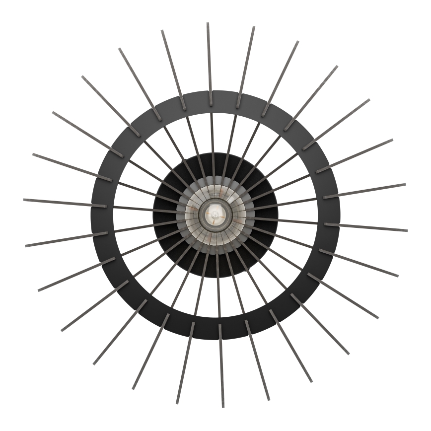 Eglo - Lubinis šviestuvas 1xE27/40W/230V diametras 45 cm juoda