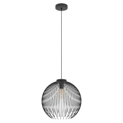 Eglo - Pakabinamas sietynas 1xE27/40W/230V juoda