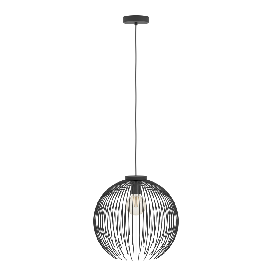 Eglo - Pakabinamas sietynas 1xE27/40W/230V juoda