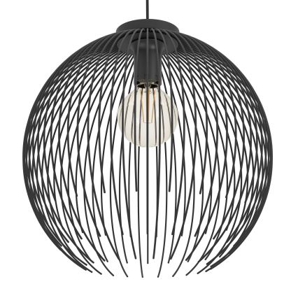 Eglo - Pakabinamas sietynas 1xE27/40W/230V juoda