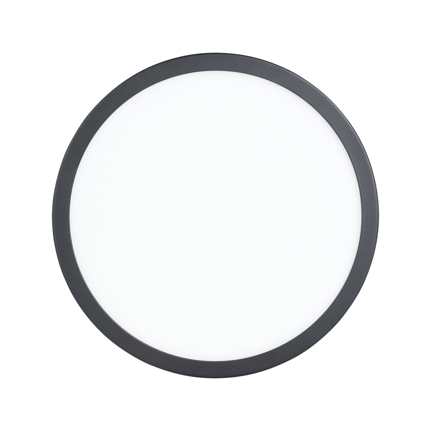 Eglo - LED lubų šviestuvas su jutikliu LED/20,5W/230V 3000K juodas, skersmuo 28,5 cm