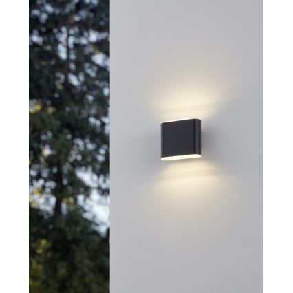 Eglo - LED sieninis lauko šviestuvas 2xLED/2,9W/230V 3000K/4000K/6500K IP65