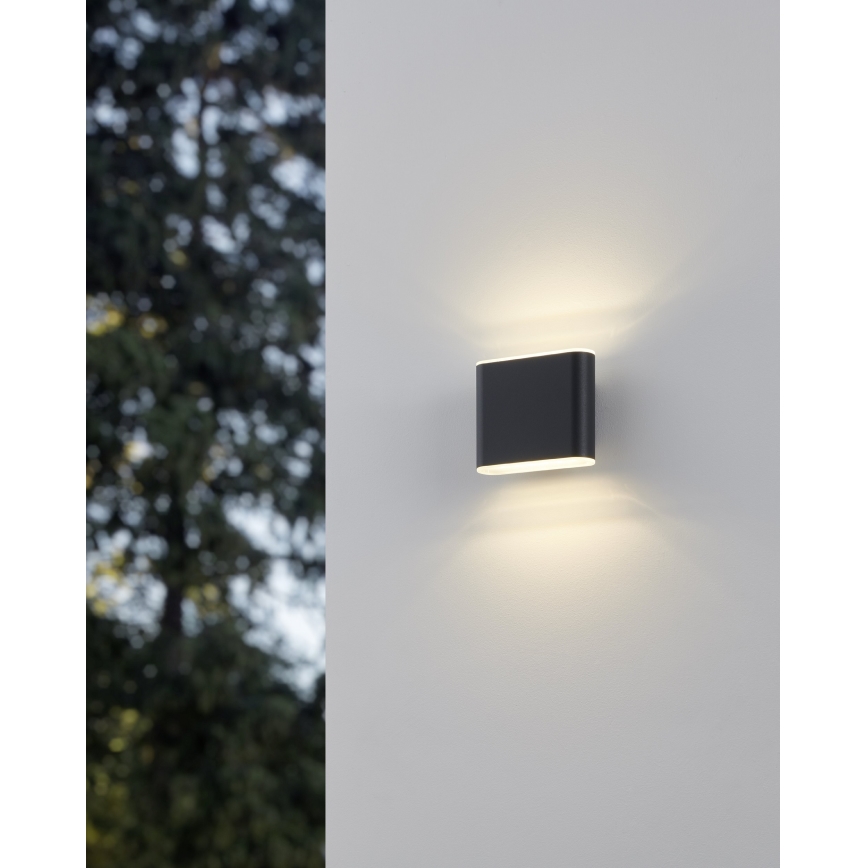 Eglo - LED sieninis lauko šviestuvas 2xLED/2,9W/230V 3000K/4000K/6500K IP65