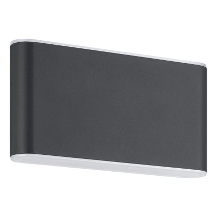 Eglo - LED sieninis lauko šviestuvas 2xLED/5,8W/230V IP65