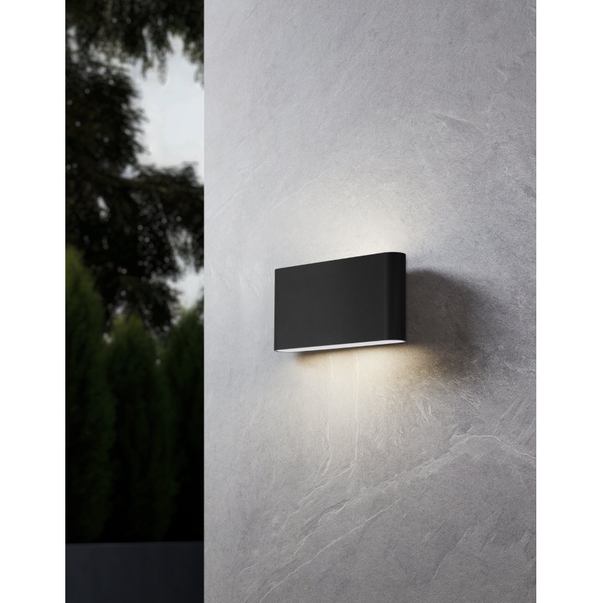 Eglo - LED sieninis lauko šviestuvas 2xLED/5,8W/230V IP65