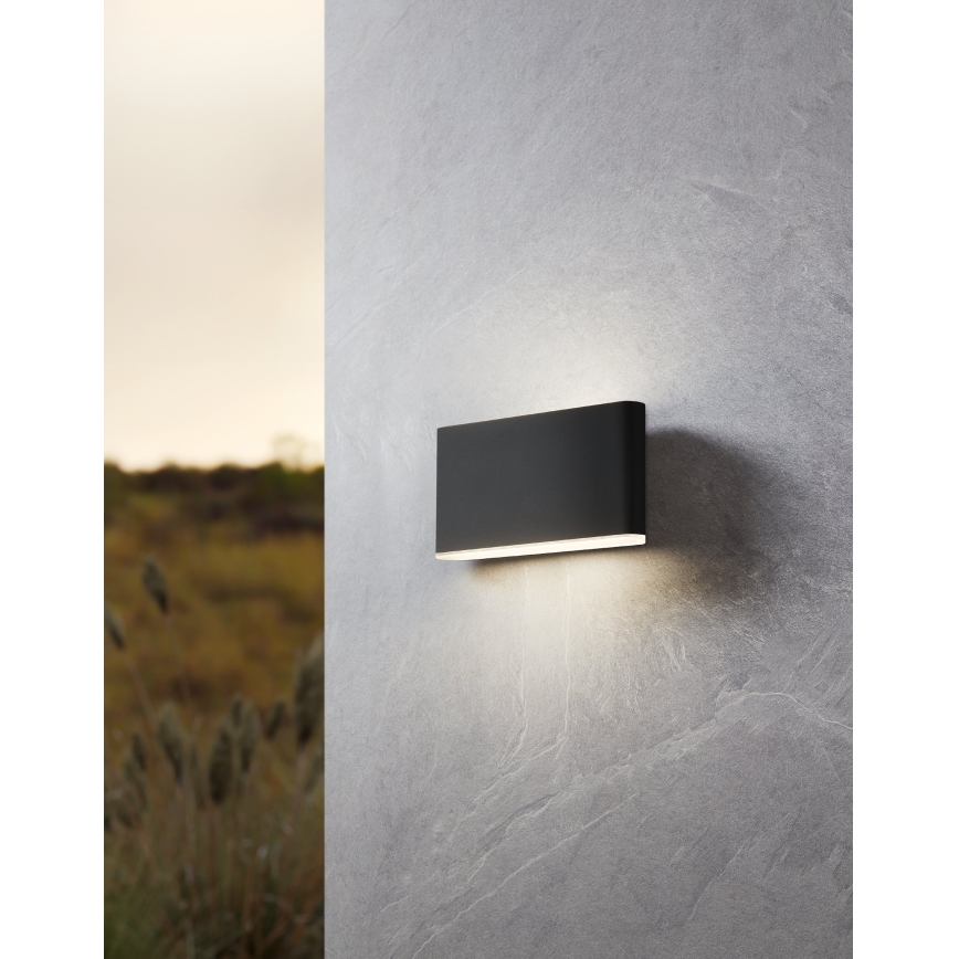 Eglo - LED sieninis lauko šviestuvas 2xLED/5,8W/230V IP65