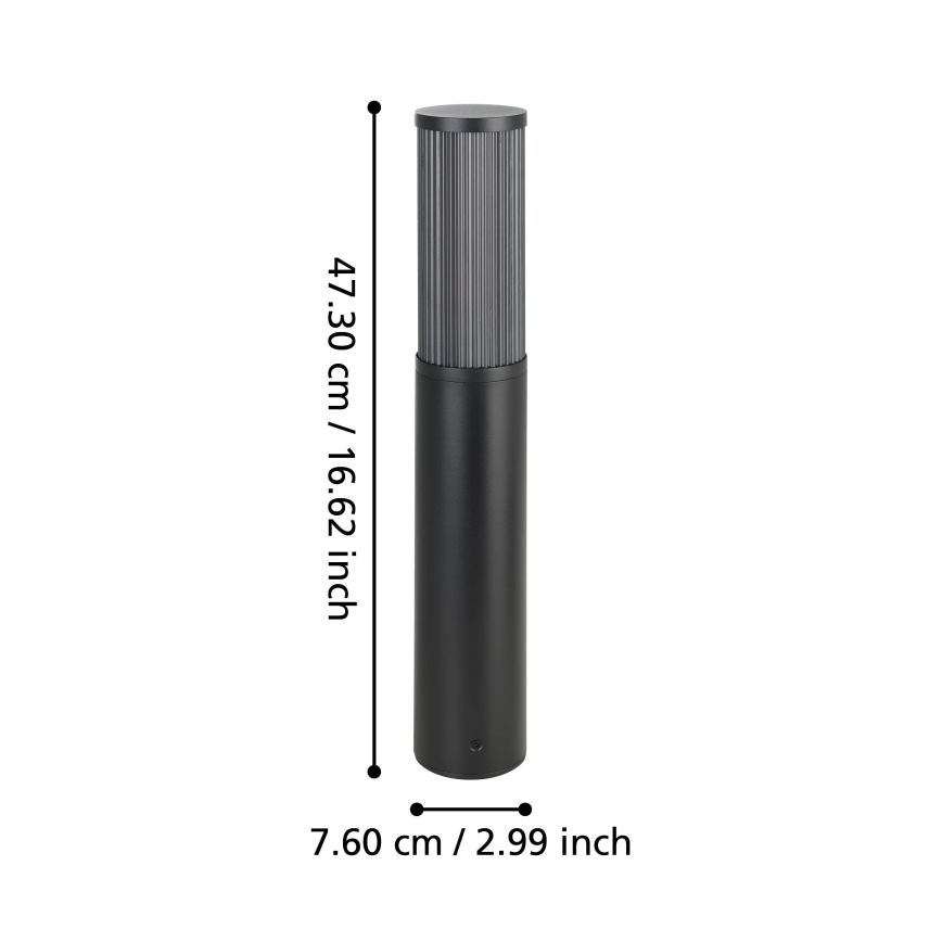 Eglo - Lauko šviestuvas 1xE27/15W/230V 46,5 cm IP54