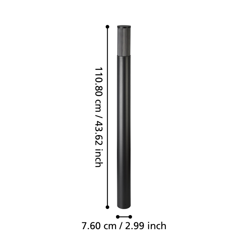 Eglo - Lauko šviestuvas 1xE27/15W/230V 110 cm IP54