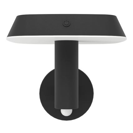 Eglo - LED Saulės energijos šviestuvas su jutikliu LED/8,5W/3,7V 2200 mAh IP44
