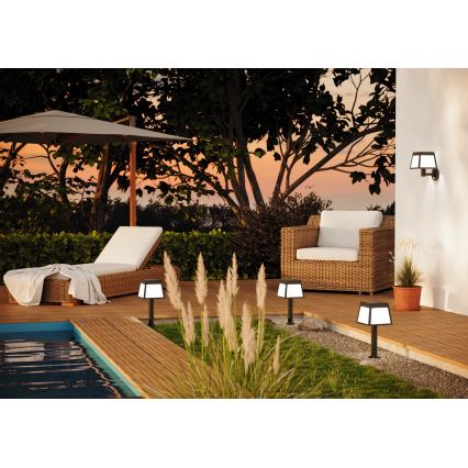 Eglo - LED saulės šviestuvas su jutikliu LED/7,5W/3,7V 56cm 2200 mAh IP44