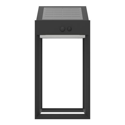 Eglo - LED sieninis šviestuvas su jutikliu, įkraunamas saulės energija LED/6,5W/3,7V IP44