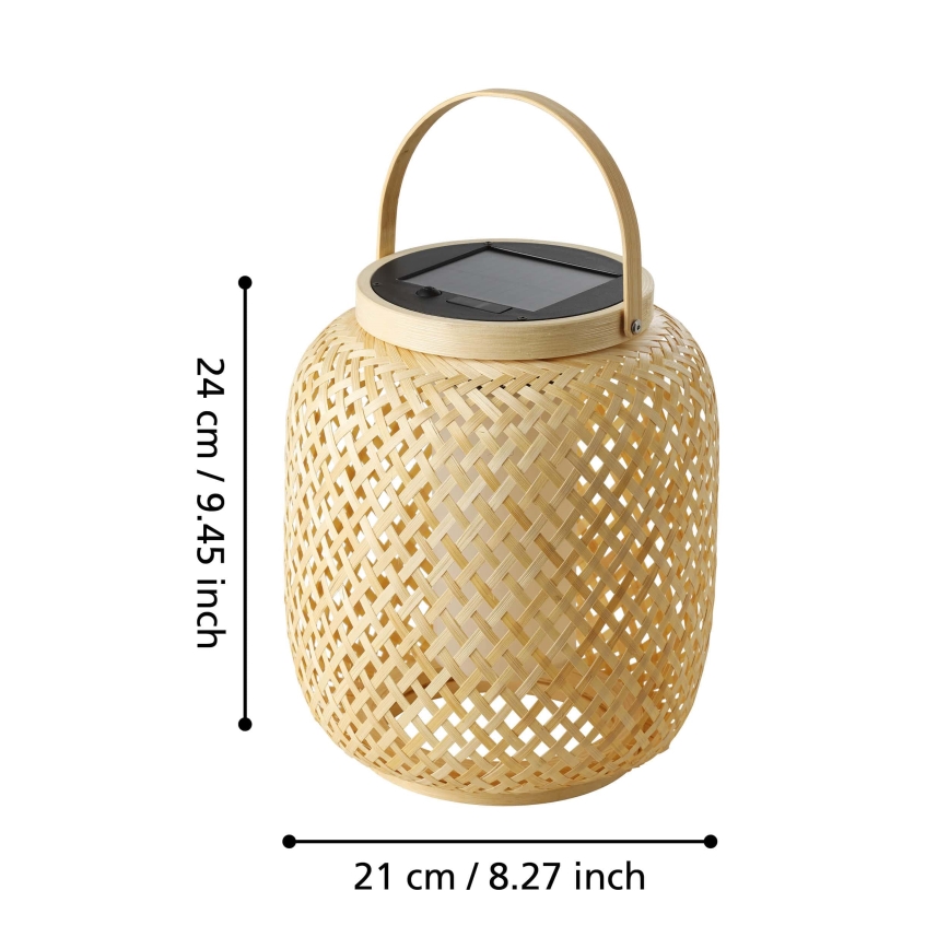 Eglo - LED Saulės Stalinis šviestuvas LED/3,3W/3,7V 1800 mAh IP44