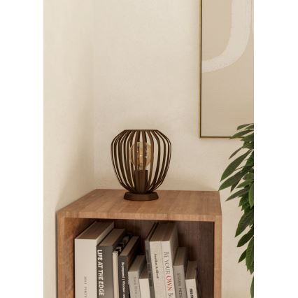 Eglo - Stalinė lempa 1xE27/40W/230V bronzinė