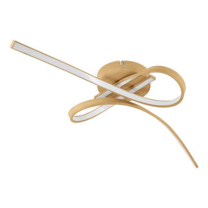 Eglo - LED lubinis šviestuvas LED/20,5W/230V rudas