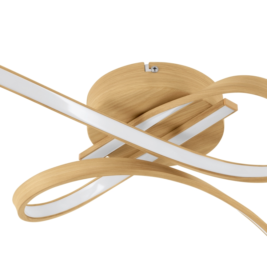 Eglo - LED lubinis šviestuvas LED/20,5W/230V rudas