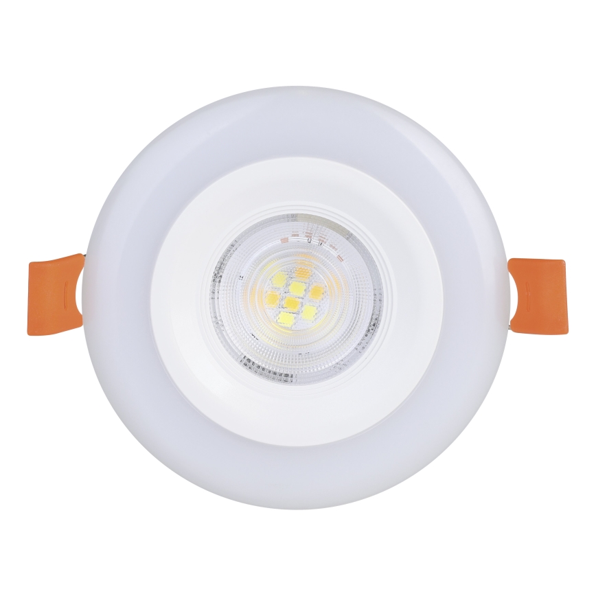 Eglo - KOMPLEKTAS 3xLED RGBW Pritemdomas įleidžiamas lubinis vonios šviestuvas 3xLED/3,8W/230V 2700-6500K IP44 + nuotolinio valdymo pultas