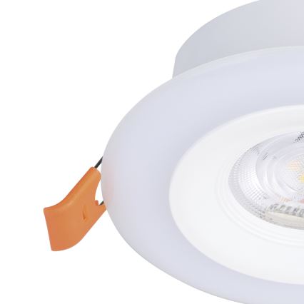 Eglo - KOMPLEKTAS 3xLED RGBW Pritemdomas įleidžiamas lubinis vonios šviestuvas 3xLED/3,8W/230V 2700-6500K IP44 + nuotolinio valdymo pultas
