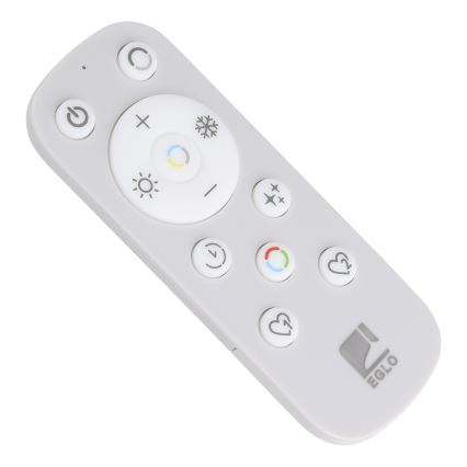Eglo - KOMPLEKTAS 3xLED RGBW Pritemdomas įleidžiamas lubinis vonios šviestuvas 3xLED/3,8W/230V 2700-6500K IP44 + nuotolinio valdymo pultas
