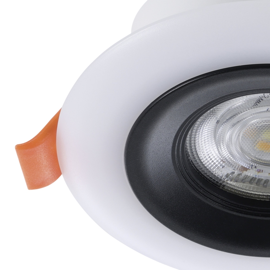 Eglo - KOMPLEKTAS 3x LED RGBW Pritemdomas įleidžiamas lubinis vonios šviestuvas 3xLED/3,8W/230V 2700-6500K IP44 + nuotolinio valdymo pultas