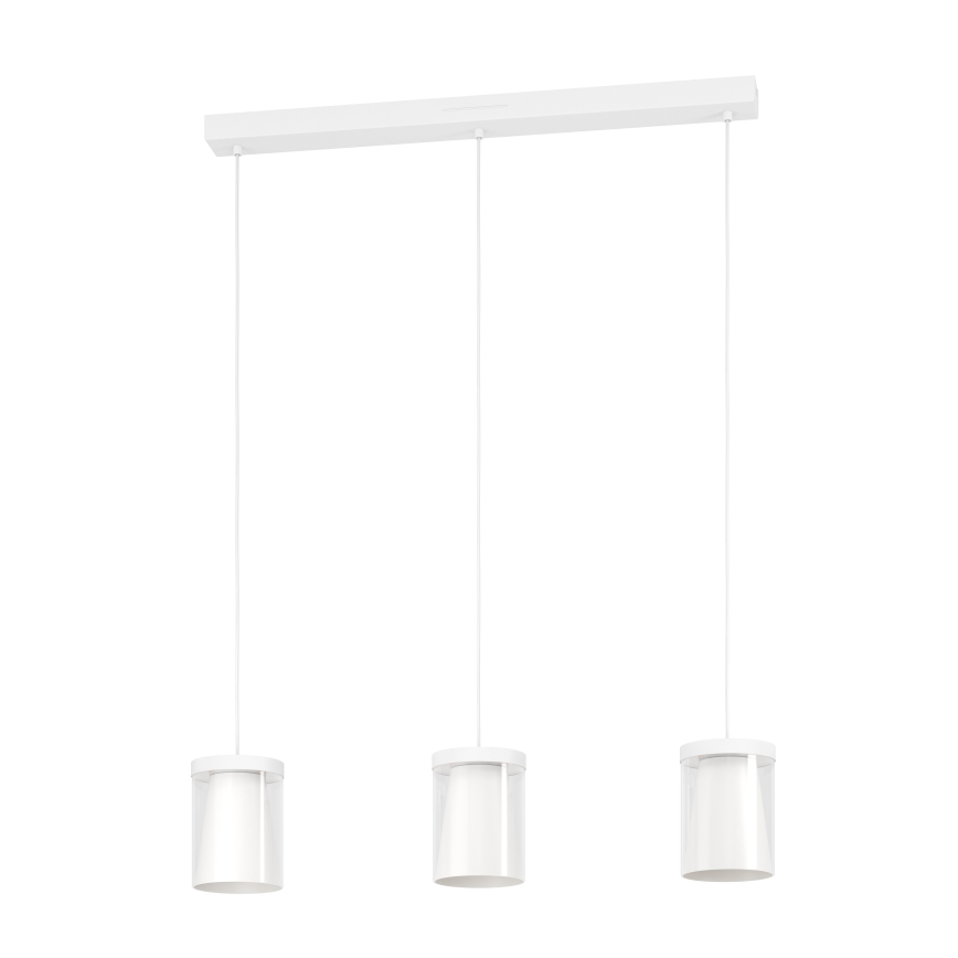 Eglo - LED RGBW Reguliuojamas pakabinamas sietynas 3xLED/3,7W/230V 2700-6500K balta ZigBee