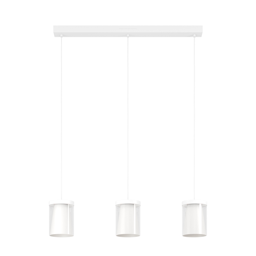 Eglo - LED RGBW Reguliuojamas pakabinamas sietynas 3xLED/3,7W/230V 2700-6500K balta ZigBee