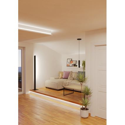 Eglo - LED RGBW Reguliuojamas pakabinamas sietynas LED/3,7W/230V 2700-6500K juoda