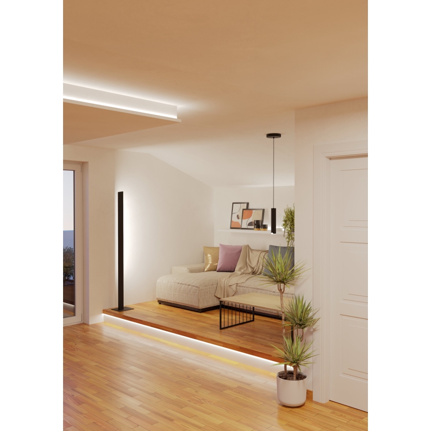 Eglo - LED RGBW Reguliuojamas pakabinamas sietynas LED/3,7W/230V 2700-6500K juoda