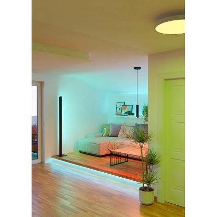 Eglo - LED RGBW Reguliuojamas pakabinamas sietynas LED/3,7W/230V 2700-6500K juoda