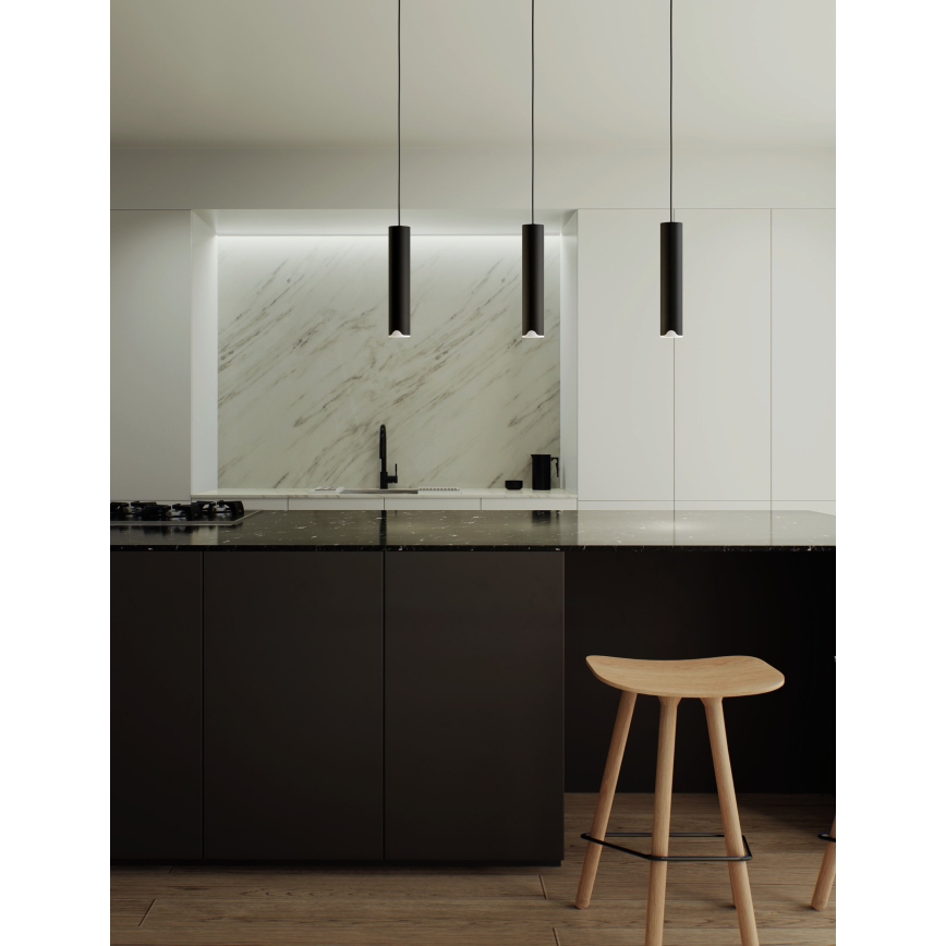 Eglo - LED RGBW Reguliuojamas pakabinamas sietynas 3xLED/3,7W/230V 2700-6500K juoda