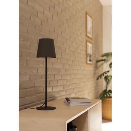 Eglo - Stalinis šviestuvas 1xE14/40W/230V juoda/ruda