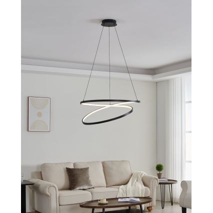 Eglo - LED Pakabinamas sietynas LED/42W/230V 3000K juoda