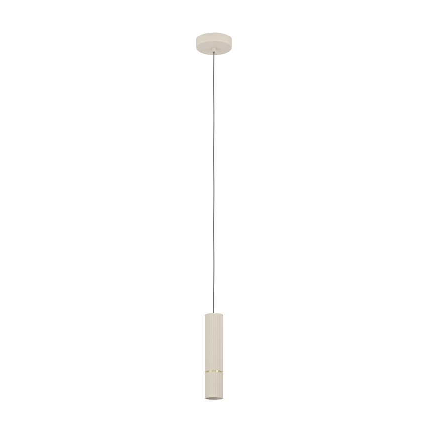 Eglo - LED Pakabinamas sietynas 1xGU10/5W/230V 3000K smėlio spalva