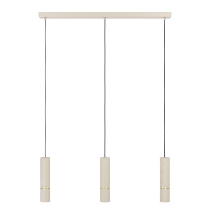 Eglo - LED Pakabinamas sietynas 3xGU10/5W/230V 3000K smėlio spalva