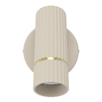 Eglo - LED sieninis šviestuvas 1xGU10/5W/230V 3000K smėlio spalva